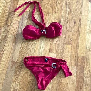 Aubade Red Bikini Set